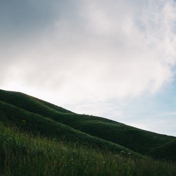 Green hills near Sheffield
